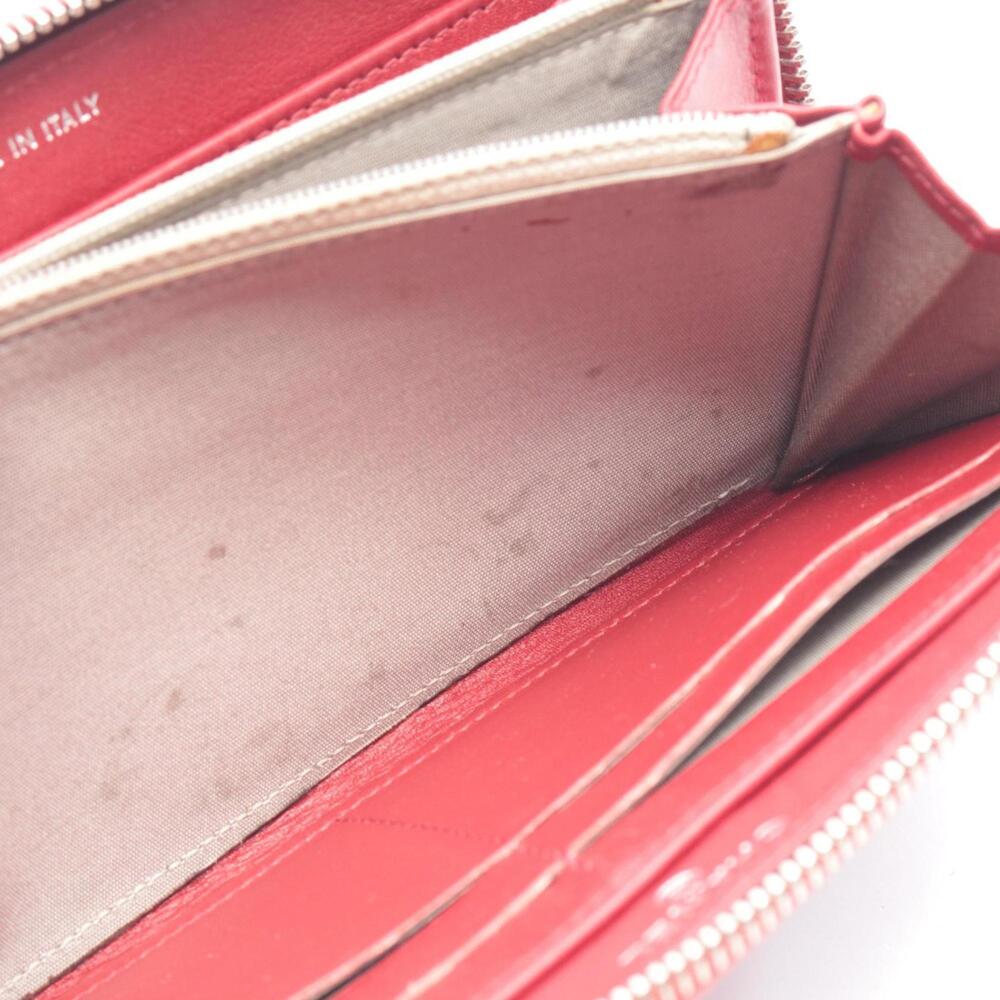 CHANEL Red Leather Wallet - Picture 6 of 10